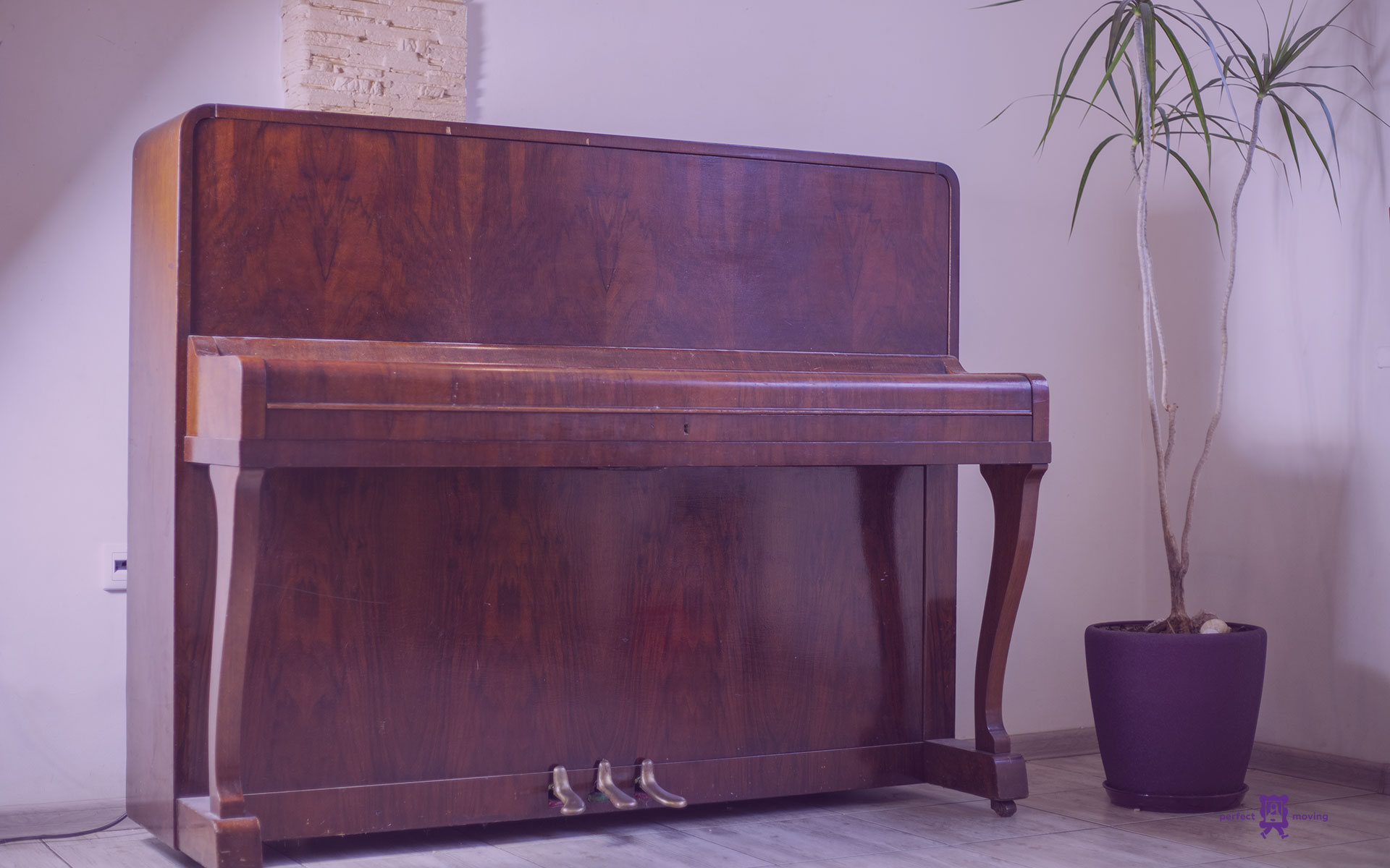 Perfect Storage NYC - Upright Piano Before Moving